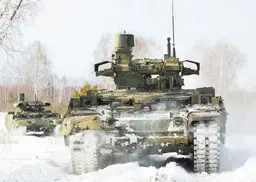 Российские БМПТ «Терминатор» добронировали динамической и противодронной защитой
