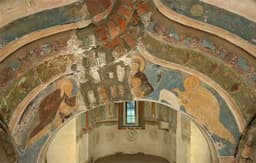 Нейросеть Stable Diffusion восстановит фрески Дионисия в соборе Рождества Богородицы в Вологодской области