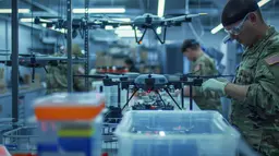 Бойцы отряда «Алания» разрабатывают новейшие модификации БПЛА прямо на передовой