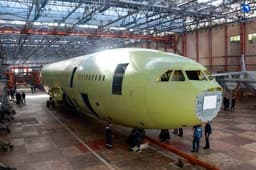 Рекордные сроки: в Воронеже авиастроители за три месяца собрали фюзеляж Ил-96-300