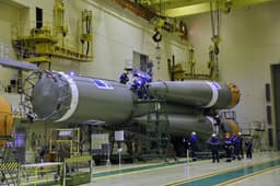 «Союз МС-25» собрали в «пакет» для старта с Байконура