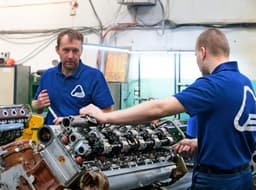 \"Vysokotochka\" Showed How Engines for Russian IFVs Are Being Repaired