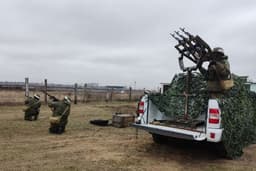 Противодронные «зенитные тачанки» на базе АК-12 и УАЗ появились у военных России