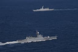 Три корвета Тихоокеанского флота уничтожили субмарину врага в Японском море