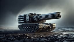 Построена первая из новых российских гусеничных ТОС-3 «Дракон»