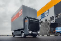 Russian Post starts using electric autonomous trucks at the Vnukovo-2 logistics center