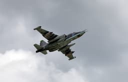 Знаменитый «Грач»: штурмовик Су-25 готовится к авиационному шоу на Параде Победы в Москве