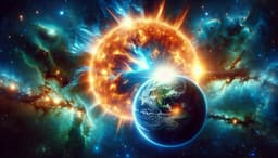 Самая мощная вспышка на Солнце нарушила радиосвязь на Земле