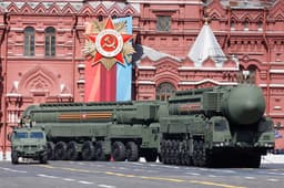 "Will hit a target anywhere in the world": Yars missile systems shown at the parade in Moscow