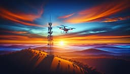 МТС планирует следить за своими станциями при помощи БПЛА