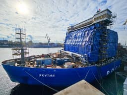 Начались швартовые испытания атомного ледокола «Якутия» с двумя реакторами РИТМ-200