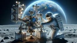 Obtaining Materials from Lunar Soil Being Tested on the ISS