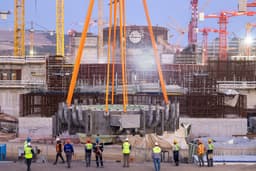 Closer to the launch of the first power unit: Installation of the refueling machine completed at the Akkuyu NPP