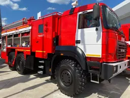 Armored Fire Tanker Based on Ural-6370 Chassis Showcased in Moscow Region
