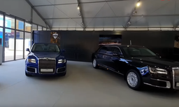 Aurus Showcased New Modifications of Premium Cars at SPIEF