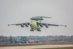 Летающий радар: опытный образец самолета ДРЛОиУ А-100 «Премьер» с новым РЛК выходит на заключительный этап испытаний