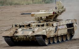 Гроза танков, ПВО и вертолетов: русский БМПТ «Терминатор» на передовой заметили со сверхзвуковыми ПТУР 9М120-1 «Атака-Т»