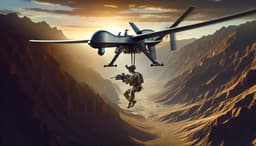 The Future is Here: Footage of the Unique "Perun" Drone Capable of Landing Russian Armed Forces Soldiers