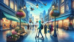 Пока Москва не уснёт: в столице предлагают ограничить скорость электросамокатов до 10 км/ч