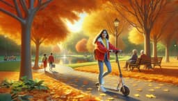 Не права, но обязанности: на ВДНХ проводят бесплатный онлайн-инструктаж для водителей самокатов