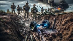 Will Grind to Dust: Russian Armed Forces Create Miniature Wheeled Drone to Blow Up Enemy Fortified Areas