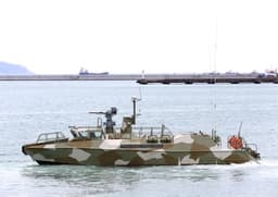 Special Forces in the Black Sea Destroyed Unmanned Boats with Urava-Kord Artillery Modules