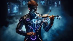 Разовьет мышечную память: В Гнесинке создали киберкостюм для музыкантов