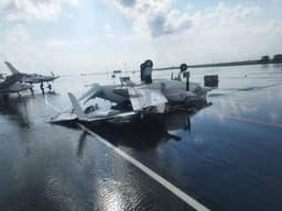 Смерч в Татарстане повредил учебные самолёты и частный вертолёт