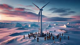 Сократит расход топлива на 50%: в России создали модульный ветрогенератор для Арктики