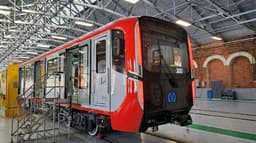 Поезда нового поколения «Балтиец» пустят по «синей» ветке Петербургского метрополитена