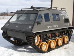 Везде проедет, везде проплывет: что известно о гусеничном вездеходе «Дозор Экспедиция»