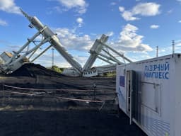 Remote Dismantling: Rosatom Specialists Cut 40-Meter Cranes with Laser at CHP Plant in Kurgan