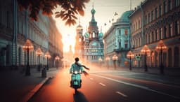 Вжик — и поехали: в Москве запустили сервис аренды электроскутеров