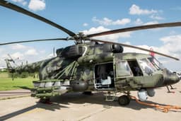 Only a pillar of black smoke: the crew of the Russian Mi-8AMTSH-VN helicopter destroyed the enemy's Magura-V5 kamikaze boat