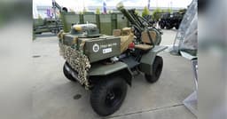 Russia Takes Important Step in Military Robotics: Army Recognition Interested in "Quadriga" Transporter with 2B11 Mortar