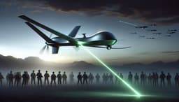 Триподы из «Войны миров». Стало известно происхождение таинственных зеленых лучей на фронте