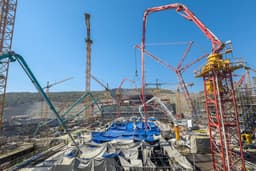 Успеть к октябрю: на АЭС «Аккую» завершили бетонирование фундамента турбоагрегата блока № 3