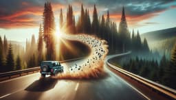 Вы съезжаете с дороги, впереди — олень: «Автодор» готовится тестировать музыкальную разметку 