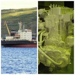 Специалисты KMZ отремонтируют двигатели на танкере Северного флота