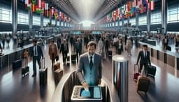 В аэропортах Москвы введут фото- и дактилоскопическую проверку иностранцев