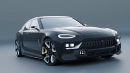 Переосмысленная «Волга»: российский дизайнер представил бизнес-седан с классическим стилем