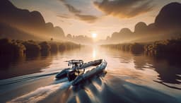 Тысяча и один мощный БЭК: в России испытана новая система управления безэкипажными катерами