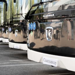 Автобусный парк в Сыктывкаре пополнился газомоторными автобусами НЕФАЗ