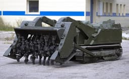 Революция в разминировании: робот «Уран-6» заступил на службу российской армии