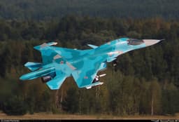 Will Handle F-16AM and Mirage-2000-5F: Video of Anti-Missile Maneuver by Su-34NVO Fighter