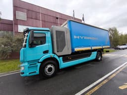 КамАЗ показал прототип водородного грузовика: машину назвали «Чистогор»   