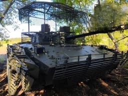 Появились редкие кадры новейших БМД-4М с боевым модулем «Бахча-У»