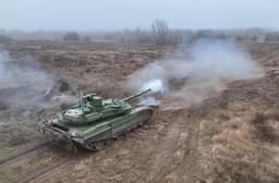 Risk of Being Hit by Stugna-P or TOW-2A ATGM: Danger of Operating a T-90M Tank from an Open Firing Position Explained