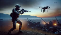 Уникальное антидроновое ружье со встроенным детектором БПЛА разработали в России