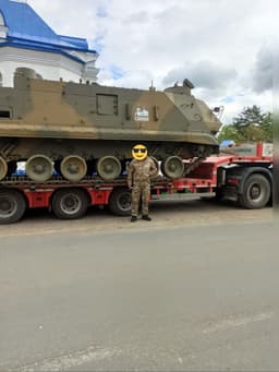 Never became a replacement for "motolyga": The rarest 502TB "Altaets" armored personnel carrier spotted on the front line